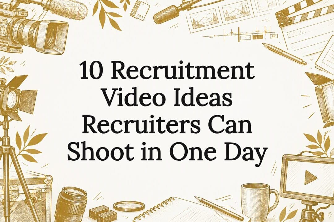 10 Recruitment Video Ideas Recruiters Can Shoot in One Day