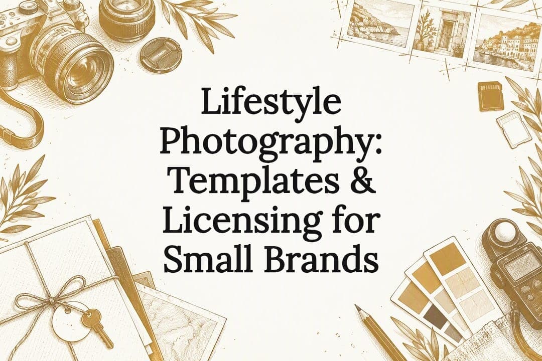 Lifestyle Photography: Templates & Licensing for Small Brands