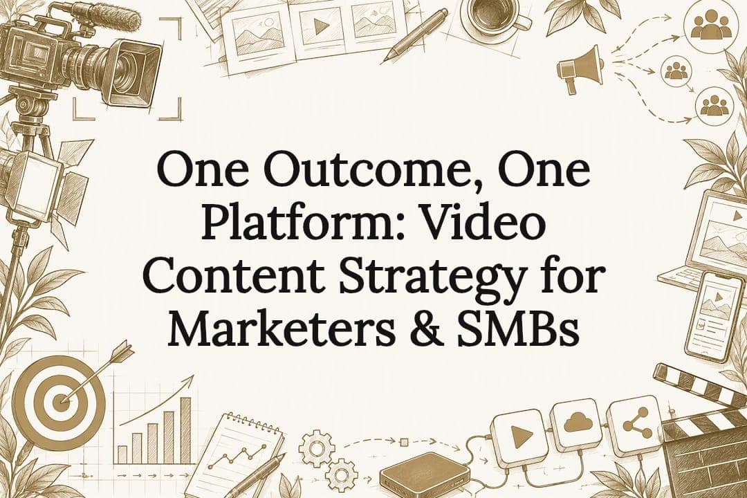 One Outcome, One Platform: Video Content Strategy for Marketers & SMBs