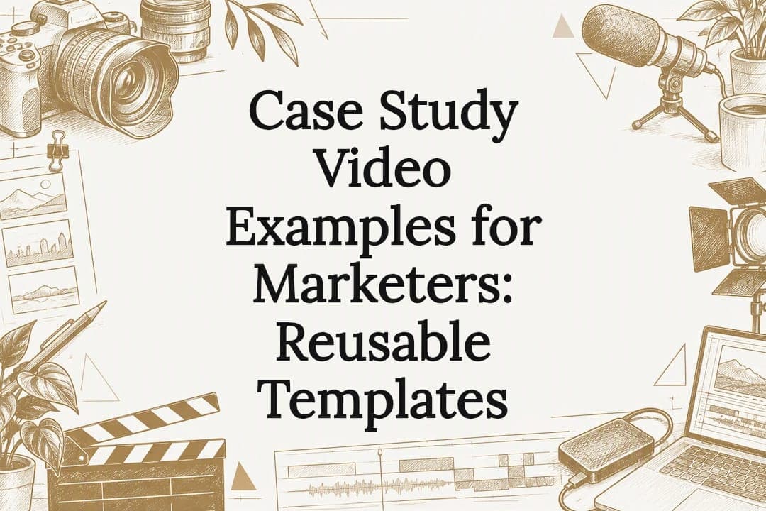 Case Study Video Examples for Marketers: Reusable Templates