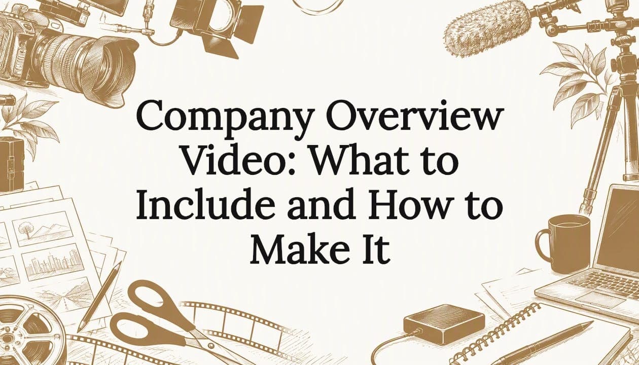 Company Overview Video: What to Include and How to Make It