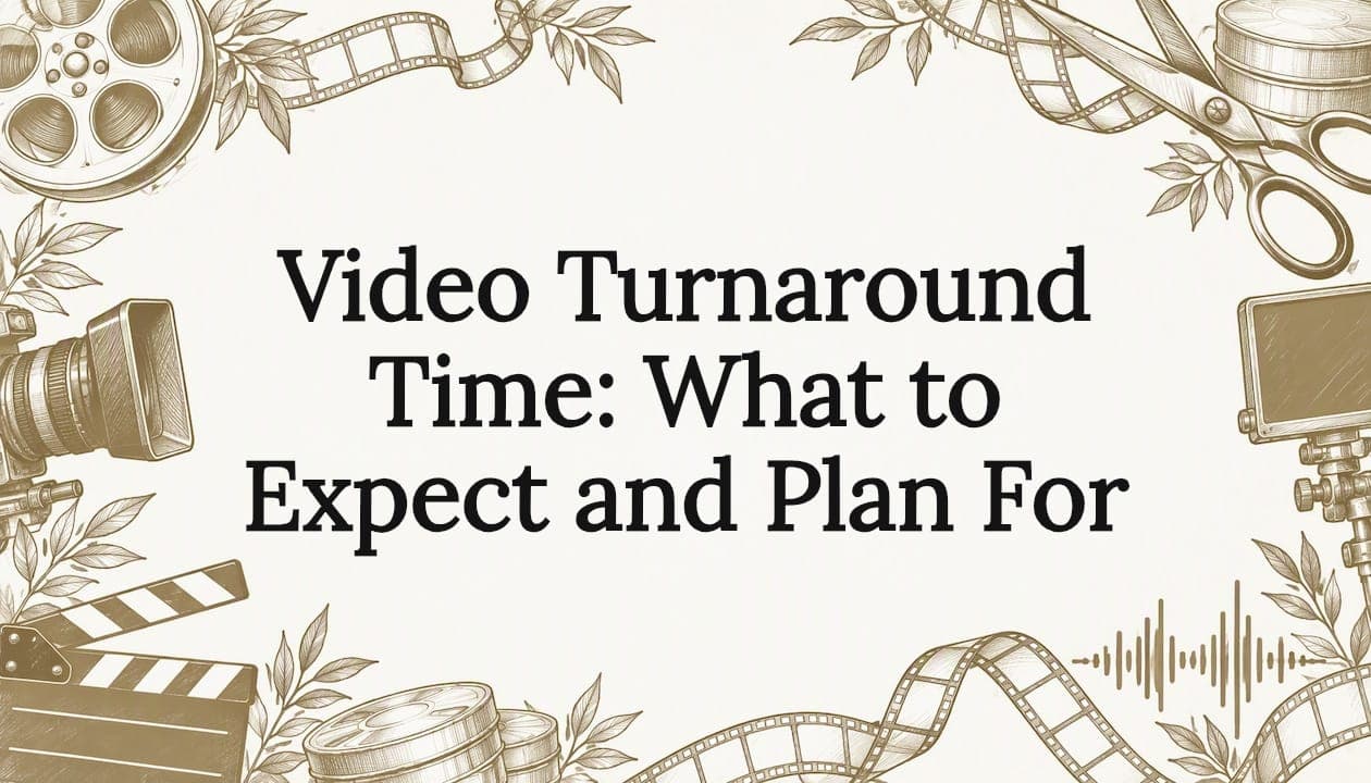 Video Turnaround Time: What to Expect and Plan For
